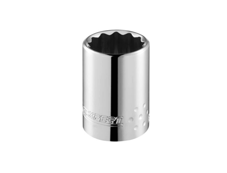 Soquete 12 pontos 1/2 polegada - Britool - BRIE117065B - Tamanho 22mm - Comprimento 40mm - Peso 118g