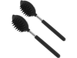 Conjunto De 2 Escovas Banho Com Cabos, Escovas Esfoliantes Corporais, Escovas De Cerdas Macias Para Mulheres