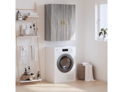 Vidaxl Armário De Parede 69,5x34x90 Cm Cinzento Sonoma
