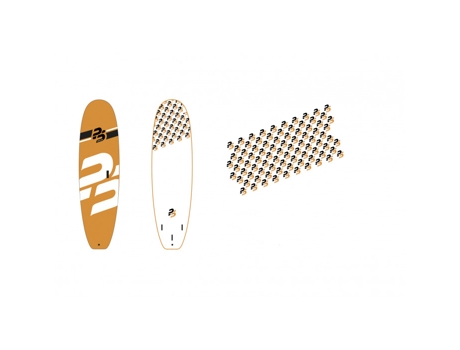 Surf PERFECT STUFF Fat Eva Wood Stringers 7'2