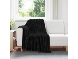 Vidaxl Cobertores De Sofá 6 Unid. Preto 150 X 130 Cm 2.85 Kg Lã