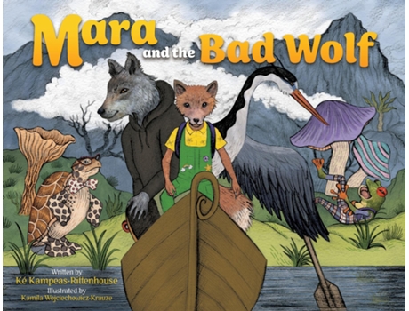 Livro Mara and the Bad Wolf de Ké Kampeas-Rittenhouse (Inglês)