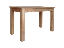 Vidaxl Mesa De Jantar Madeira De Mogno Maciça 120x60x77 Cm