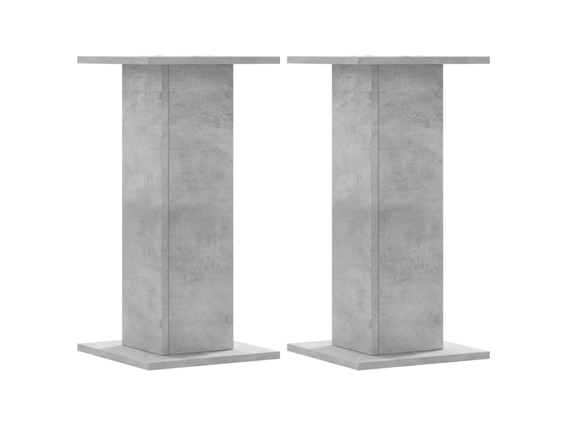 Plant Stand, Plant Stands Vidaxl Cinzeto Madeira Processada (30 X 30 X 60 Cm)