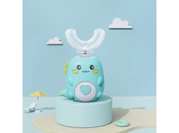 Escova De Dentes Infantil 360 Graus, Ultra Silicone Em Formato De U, Automática, À Prova D'água, Para Toda A Boca.