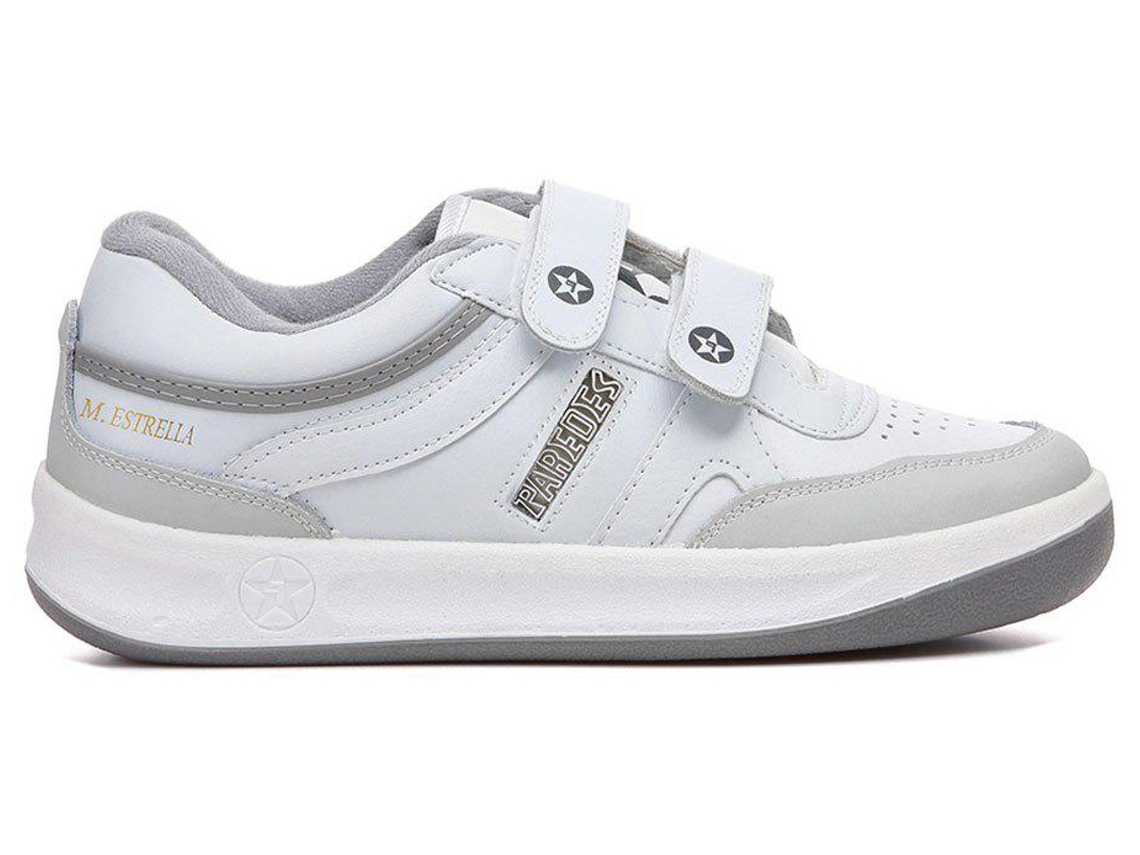 Sapatilhas para Mulher PAREDES Sporty Estrela Velcro (Branco - 39)