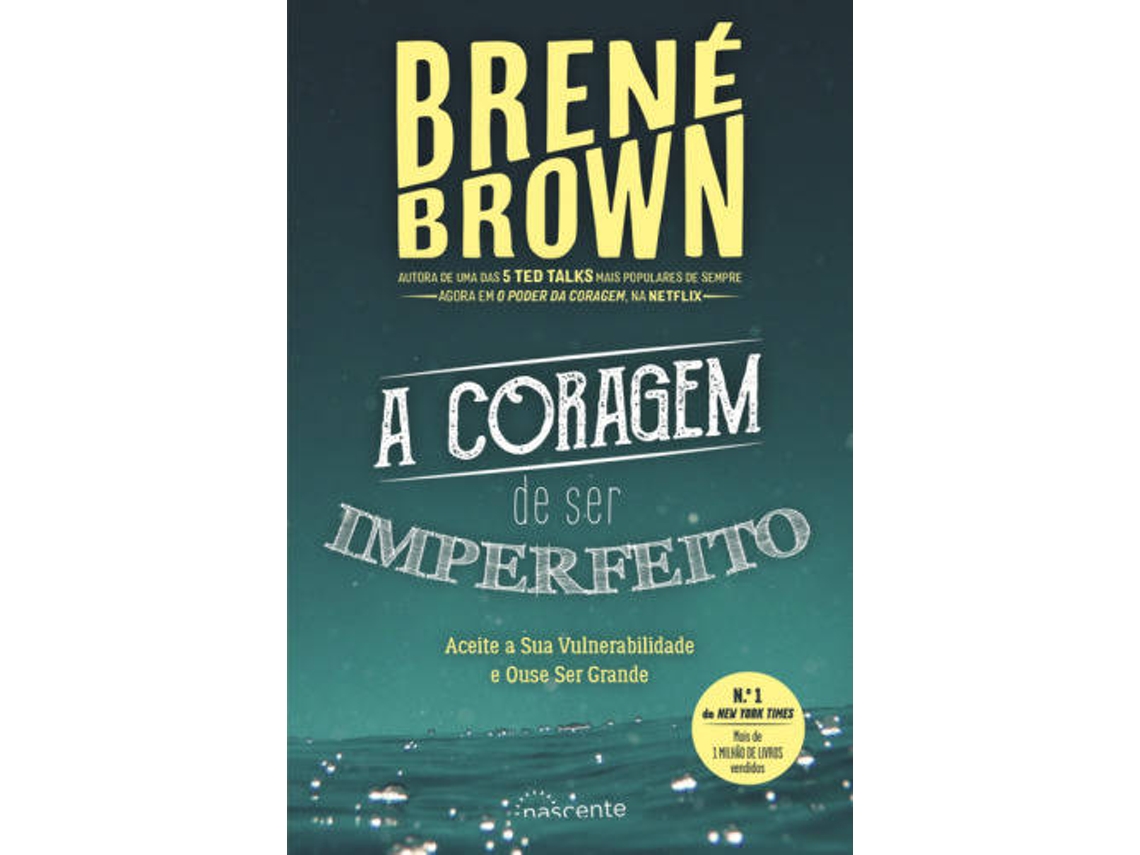 Livro A Coragem de Ser Imperfeito de Brené Brown (Português)