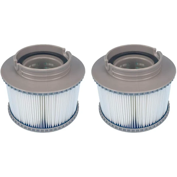 2 Peças, Cartucho de Filtro de Reposição, Compatível com Mspa, Fd2089, para Spa, Instalação Simples AQUAFORGE