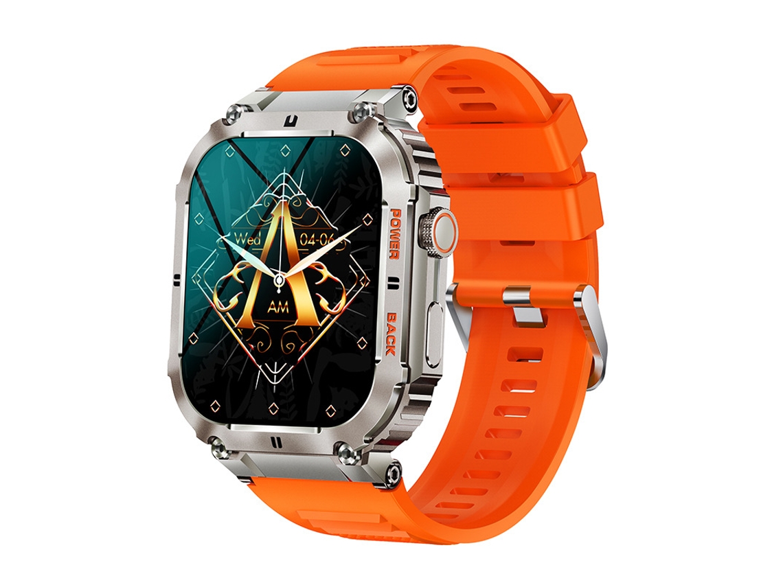 Smartwatch YIZHOOD Te127 Laranja