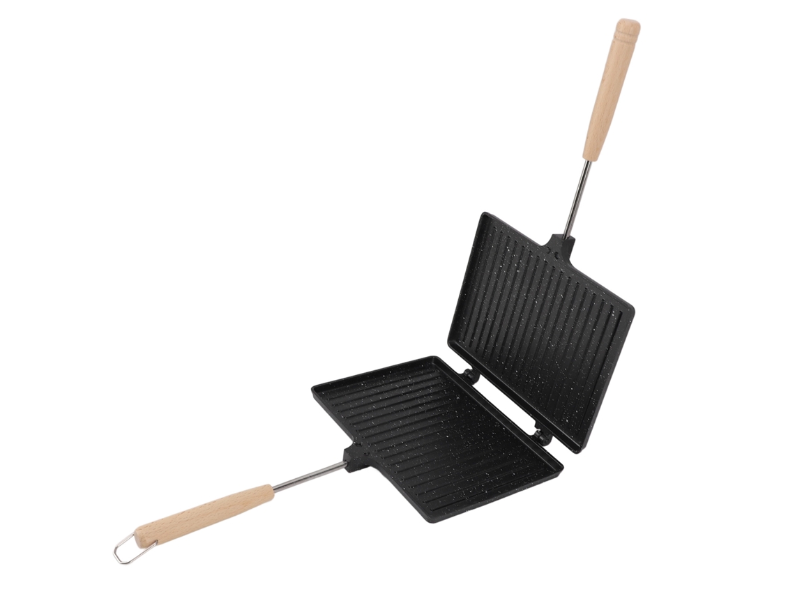 Hervidor De Sanduíches Manual Multifuncional De Doble Cara Antiadherente Para Desayuno Em Casa