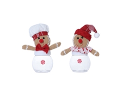 Pack de 2 Homens de Natal Gengibre LAXISCREED