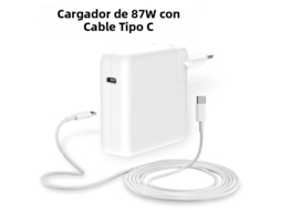 Adaptador De Energia Usb-c Pd (87 W Com Cabo), Compatível Com Interface Type-c E Com Design De Baixa Perda.