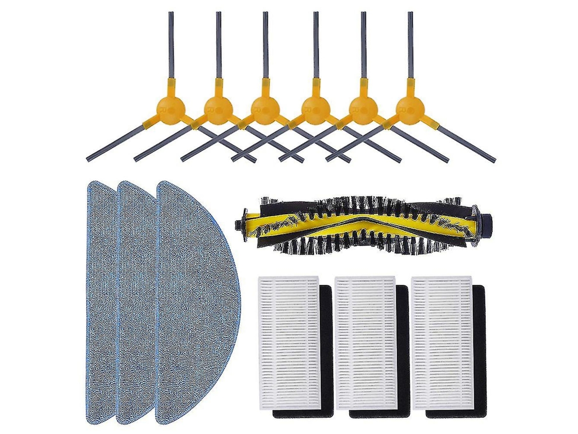 Acessório Aspiradores Compatibilidade Universal Filtro Hepa Escova Lateral X500 Robô X500