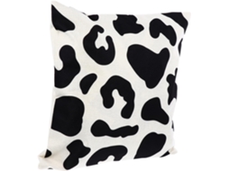 Capa de Almofada com Estampa Vaca em Estilo Campestre. Decorativa Processo Impressão Dinâmico para CHABERLU