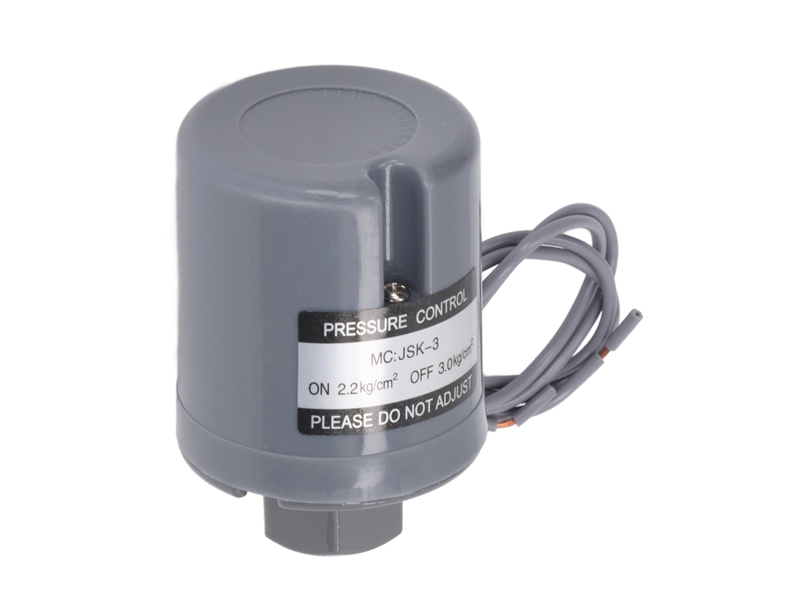 Chave De Pressão Para Bomba Automática Contato Ajustável 220-240v G3/8 Material Resistente