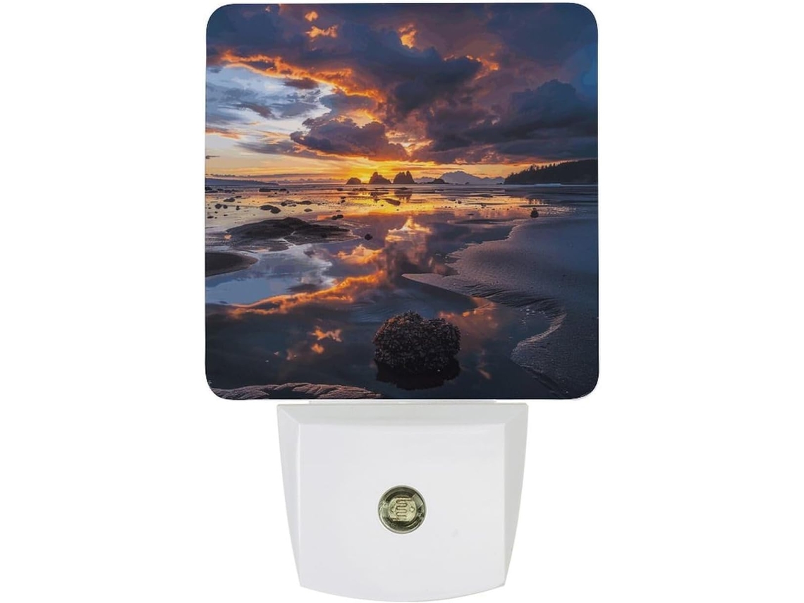 Luz Noturna Led Com Sensor, Luz Noturna Branca Quente Suave Banheiro, Quarto E Cozinha Quadrada