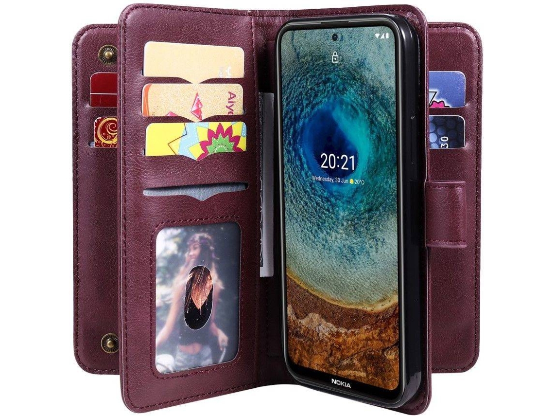 Capa Xiaomi Redmi Note 11 Pro HFS-HOUSE Zipper (Vermelho)
