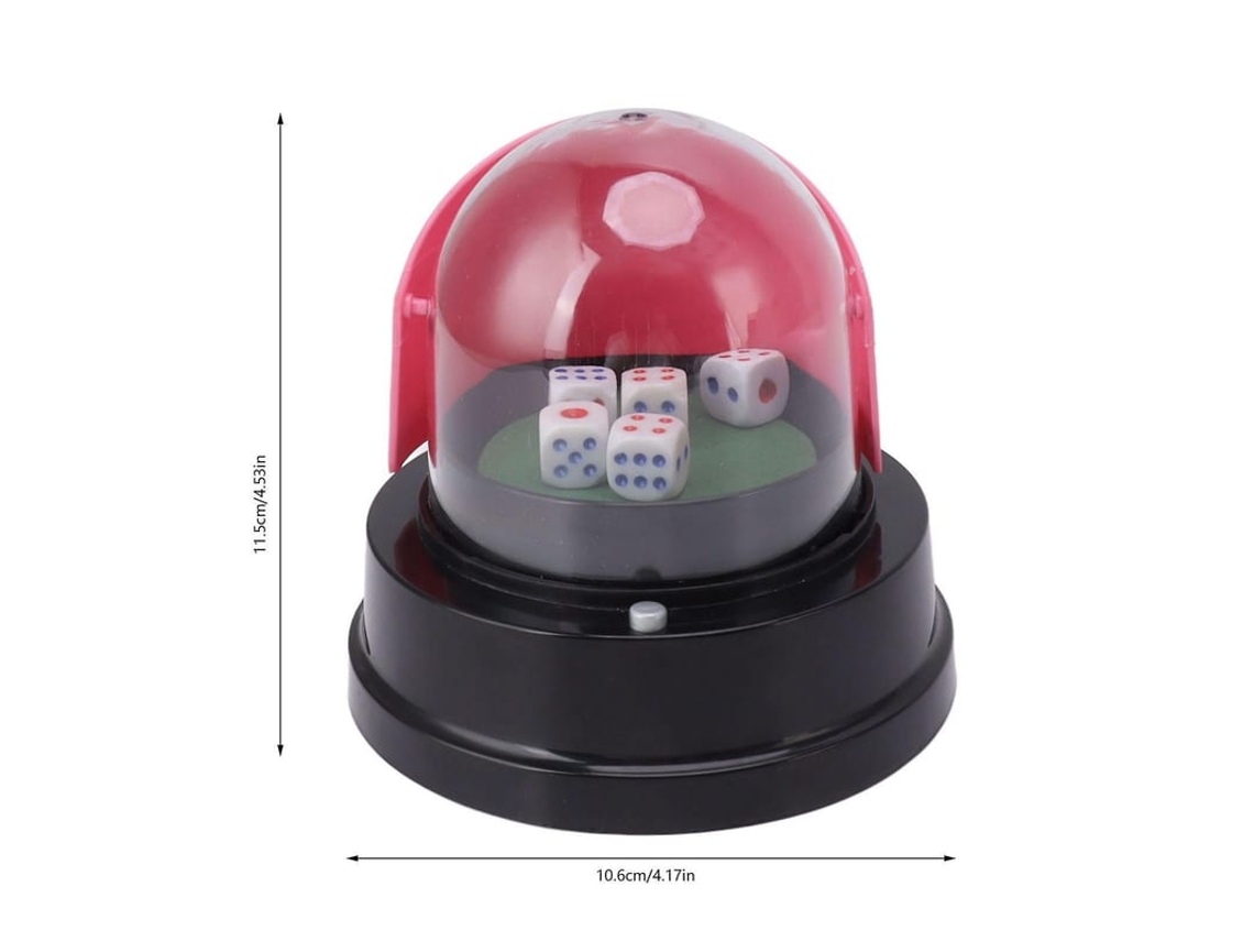 Automático Dados Copo Pp 11. . Elétrico Shaker Conjunto Com 5 Dados