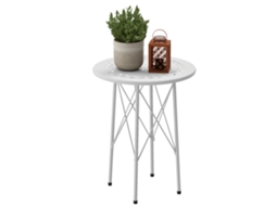 Mesa de jardim extensível, retangular, para 4-6 pessoas, com borda de alumínio, 85/125cm, cinza escuro (lamaison)