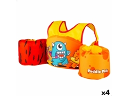 Colete de salvação AQUASPORT 56 x 25 x 20 cm (4 Unidades)