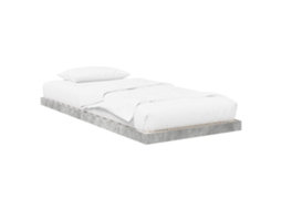 Estrutura de Cama de Chão Cinzento 100 X 200 Cm MAISON EXCLUSIVE