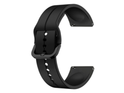 Bracelete De Smartwatch Para Samsung Galaxy Watch 6 Classic 47mm 20mm Loop De Silicone (preta)*