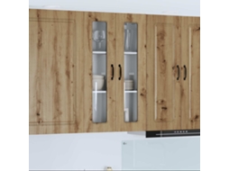 Vidaxl Painel De Lava-louça Kalmar Carvalho Artesanal 60 X 31 X 100 Cm