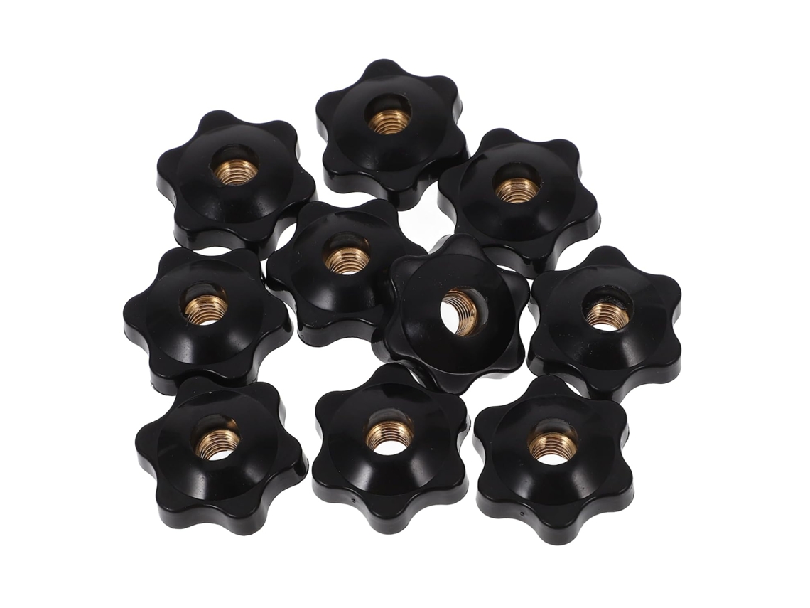 Cabilock Conjunto De 10 Porcas Plástico Ajustáveis Para Puxadores, Maçanetas E Parafusos Na Cozinha