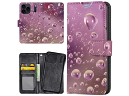 Capa Carteira/capa Com Bolhas Para Iphone 17 Pro Max