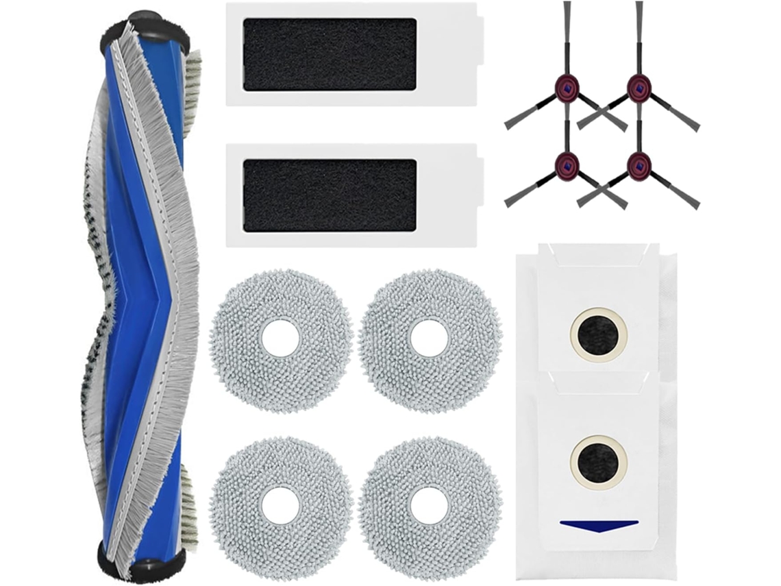 Kit De Peças De Reposição Para Aspirador De Pó E Esfregão Robô Yeedi M12 Pro Brilvibera