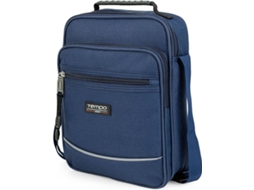 Bolsa de Ombro TEMPO Azul (Poliéster - 27x21x8 cm)