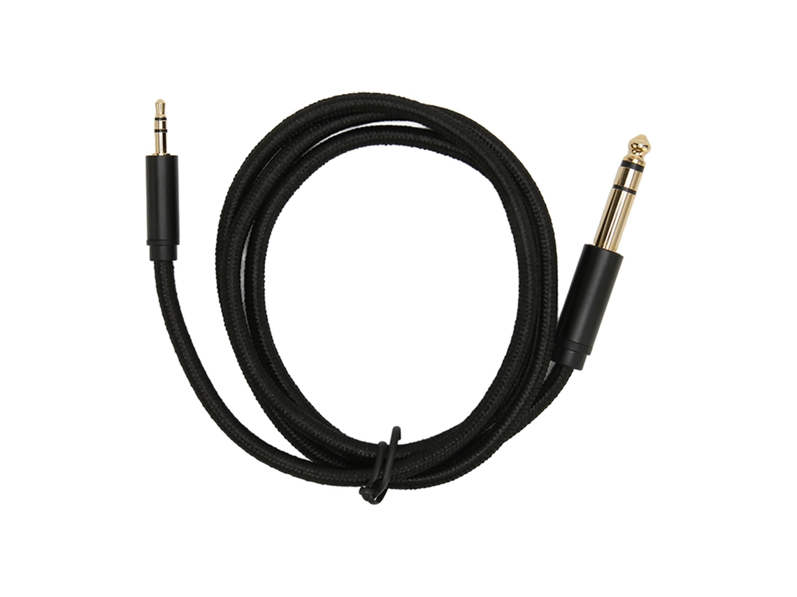 Cabo de Áudio Estéreo 3,5 Mm para 6,35 Mm, Macho para Macho CHABERLU