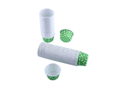 100 Forminhas De Papel Para Muffins, Ideais Festas E Casamentos, Na Cor Verde.