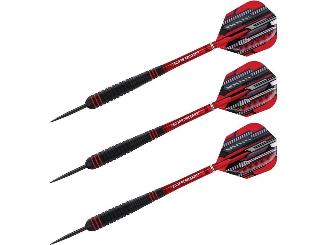 Dardos 22g Preto/vermelho
