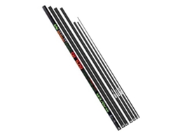 Kit de Varas Golia Carp Mini Extension 7 Preto 11.50 Mmaver