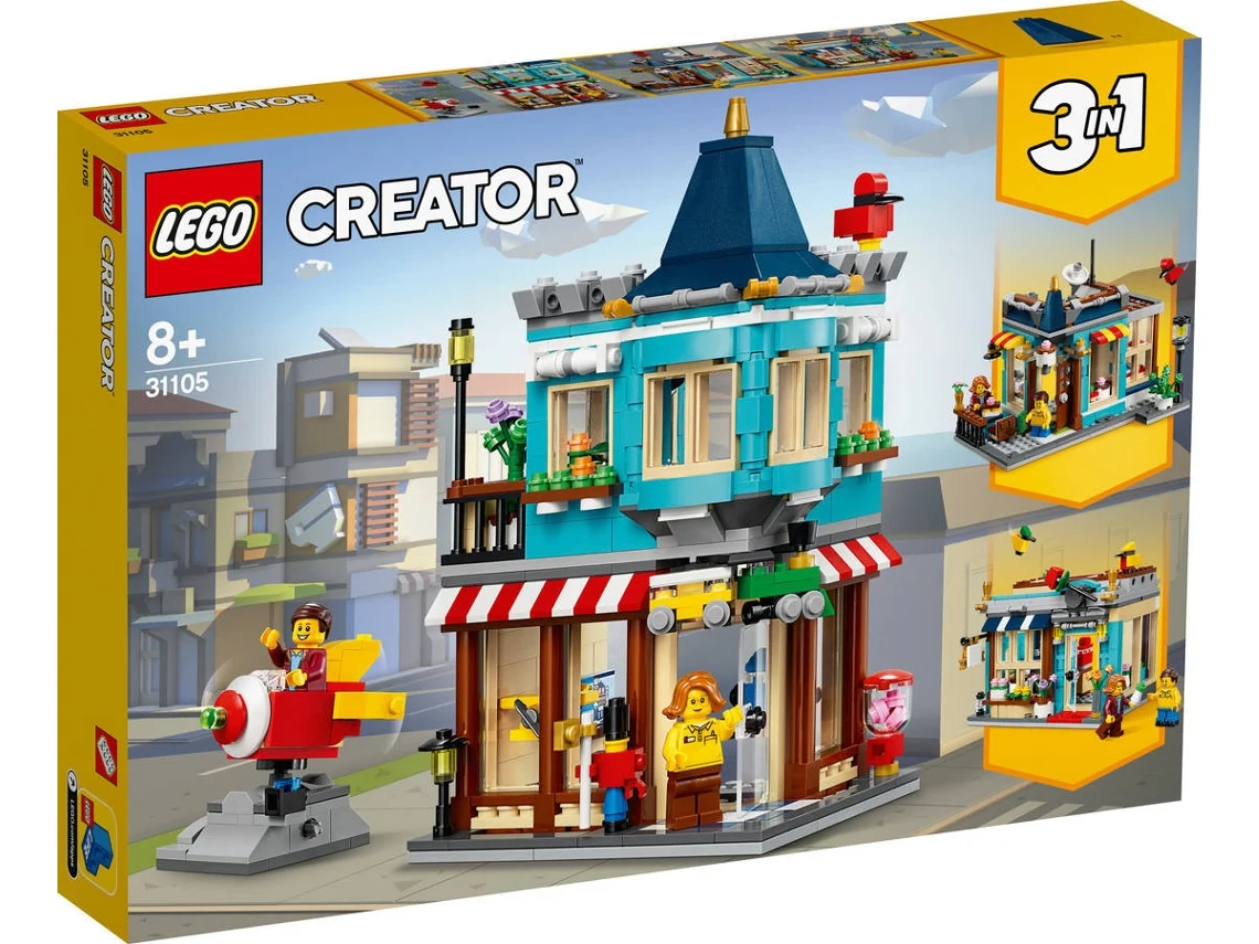 LEGO Creator 3-In-1: Loja de Brinquedos da Cidade - 31105