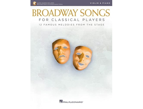 Livro BROADWAY SONGS FOR CLASSICAL PLAYERSVIOL de Hal Leonard Corp (Inglês)