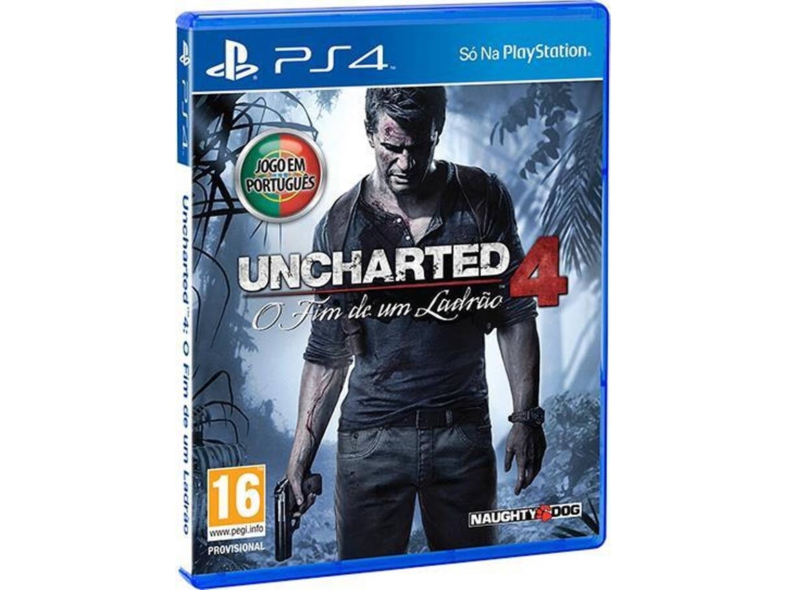 Jogo PS4 Uncharted 4