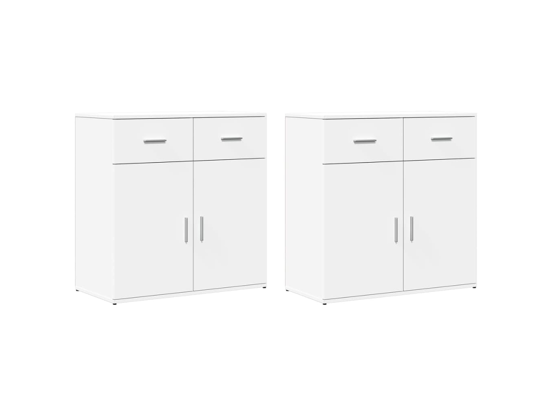 Sideboard, Sideboards Vidaxl Branco Madeira Processada (n/a)