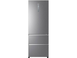 Frigorífico Combinado HAIER A3FE744CPJ (No Frost - 200 cm - 460 L - Inox)