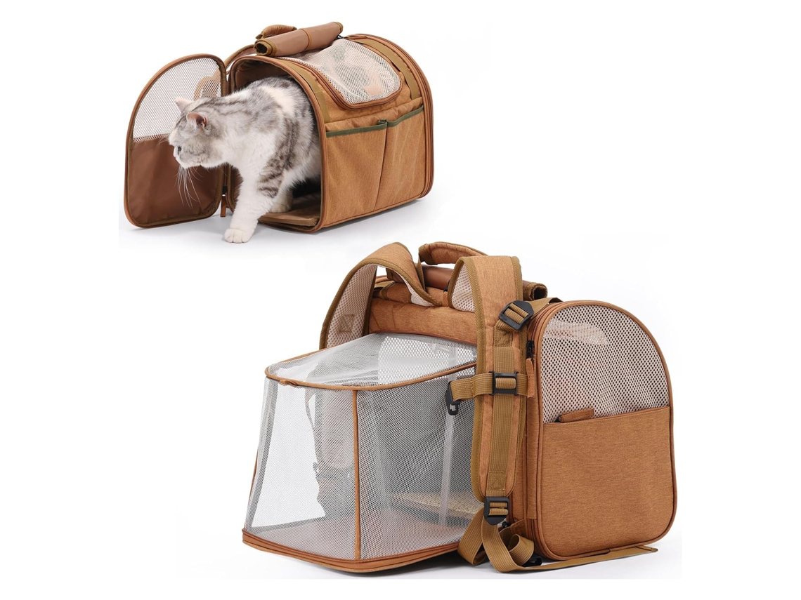 Mochila para Gatos, Respirável, Expansível, Portátil AQUAFORGE
