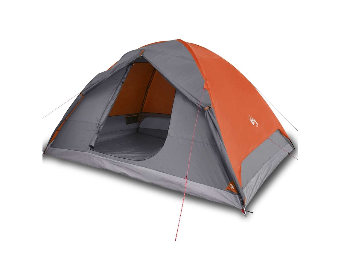 Tenda de campismo p/ 6 pessoas VIDAXL tecido opaco impermeável