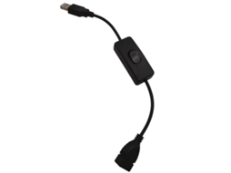Cabo De Extensão Usb 2.0 Macho Para Fêmea Com Interruptor Liga/desliga Para Lâmpada De Mesa Com Ventilador Usb