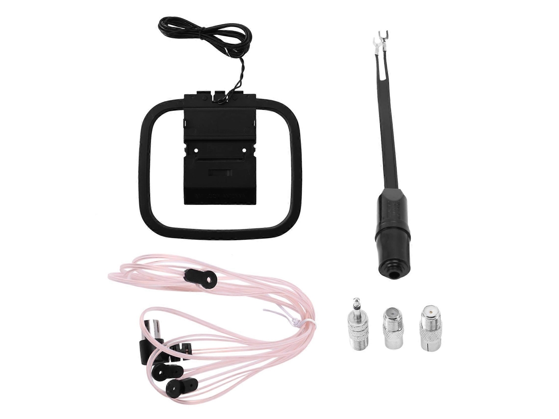 Antena Fm Para Receptor Estéreo Interno, Kit De Antena Universal De Rádio Fm/am De 75 Ohms/300 Ohms Com Conversor De Antena. Aquaforge