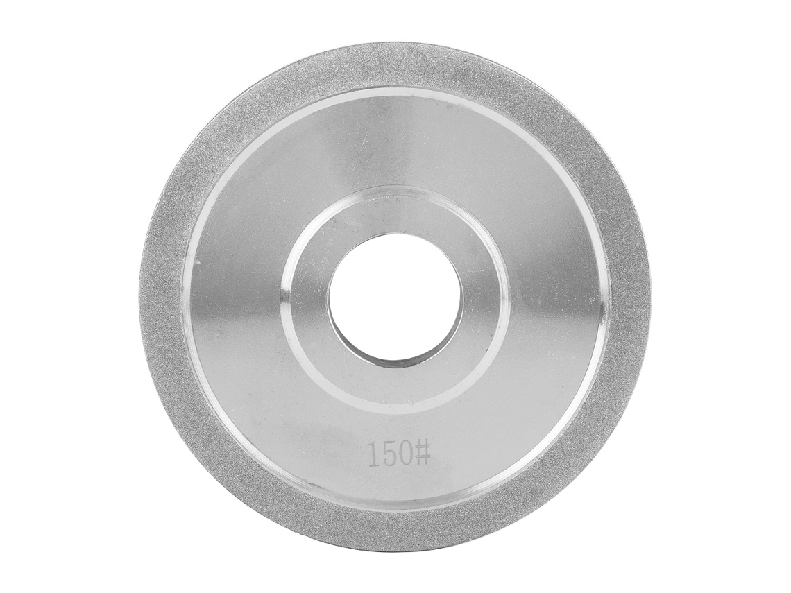 Disco de diamante eletrolítico 125x32mm para máquinas de polimento e retificação