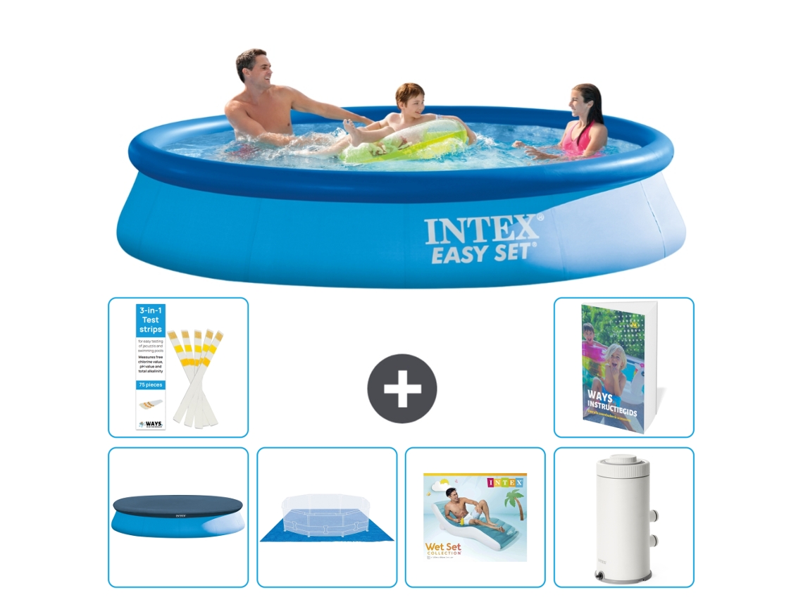 Piscina Easy Set Redonda 366x76 Cm 5 peças S148 INTEX