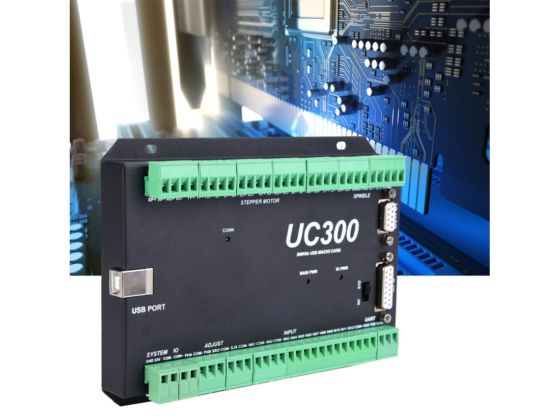 Controlador de Movimento Mach3 Usb 300khz