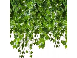 Guirlanda de Hera/folhas 25 Metros, 2 M de Comprimento, Verde BRILVIBERA