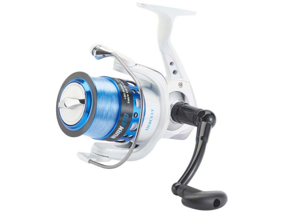 Molinete Spinning Burn Prateado 470Herculy