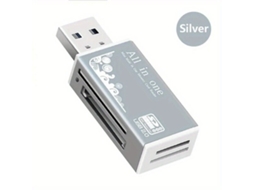 Adaptador De Leitor De Cartão Usb 2.0 4 Em 1 Tadvyyvayotoy